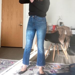 Madewell Cali crop jeans